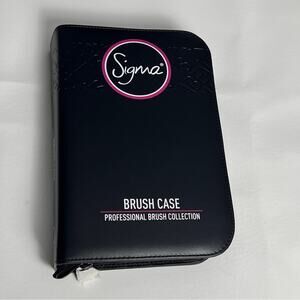 Sigma Beauty Professional Black Logo Brush Case